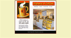 Desktop Screenshot of hwy4coffee.com